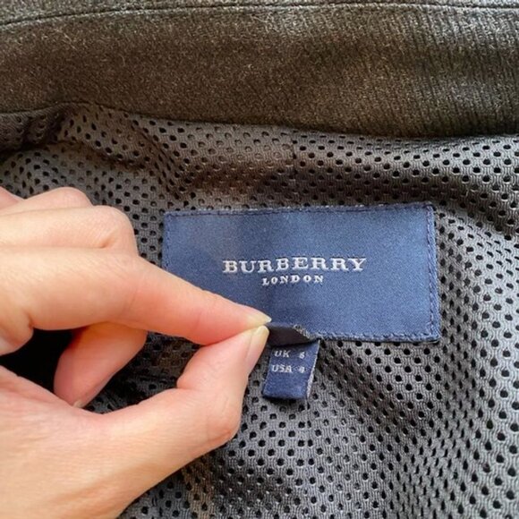 Burberry Wool Tailored Coat - Picture 6 of 7